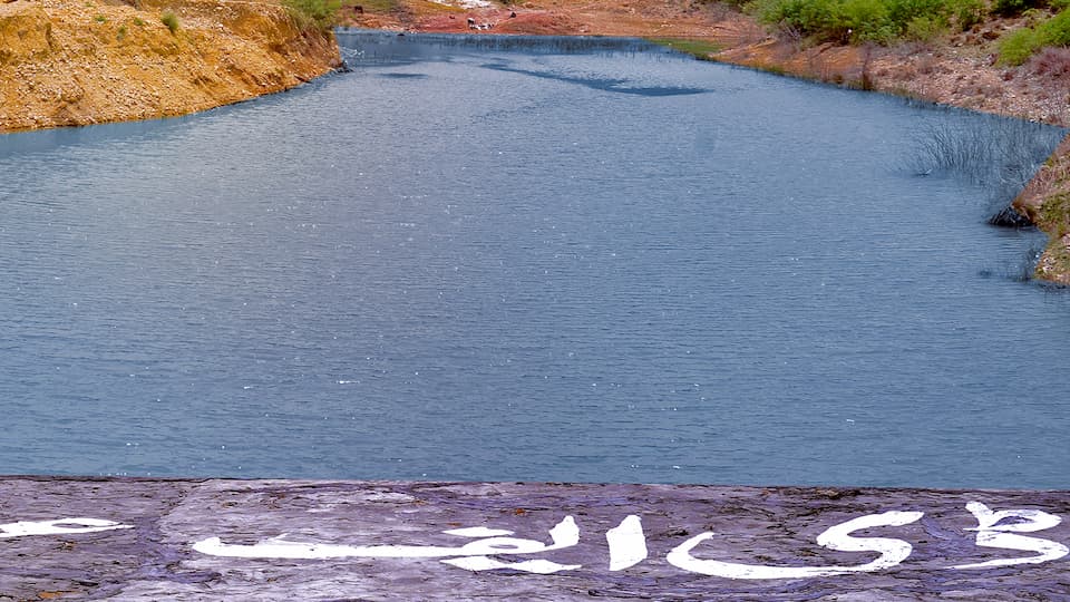 AFAF Water Recharge Dam in Soon Valley