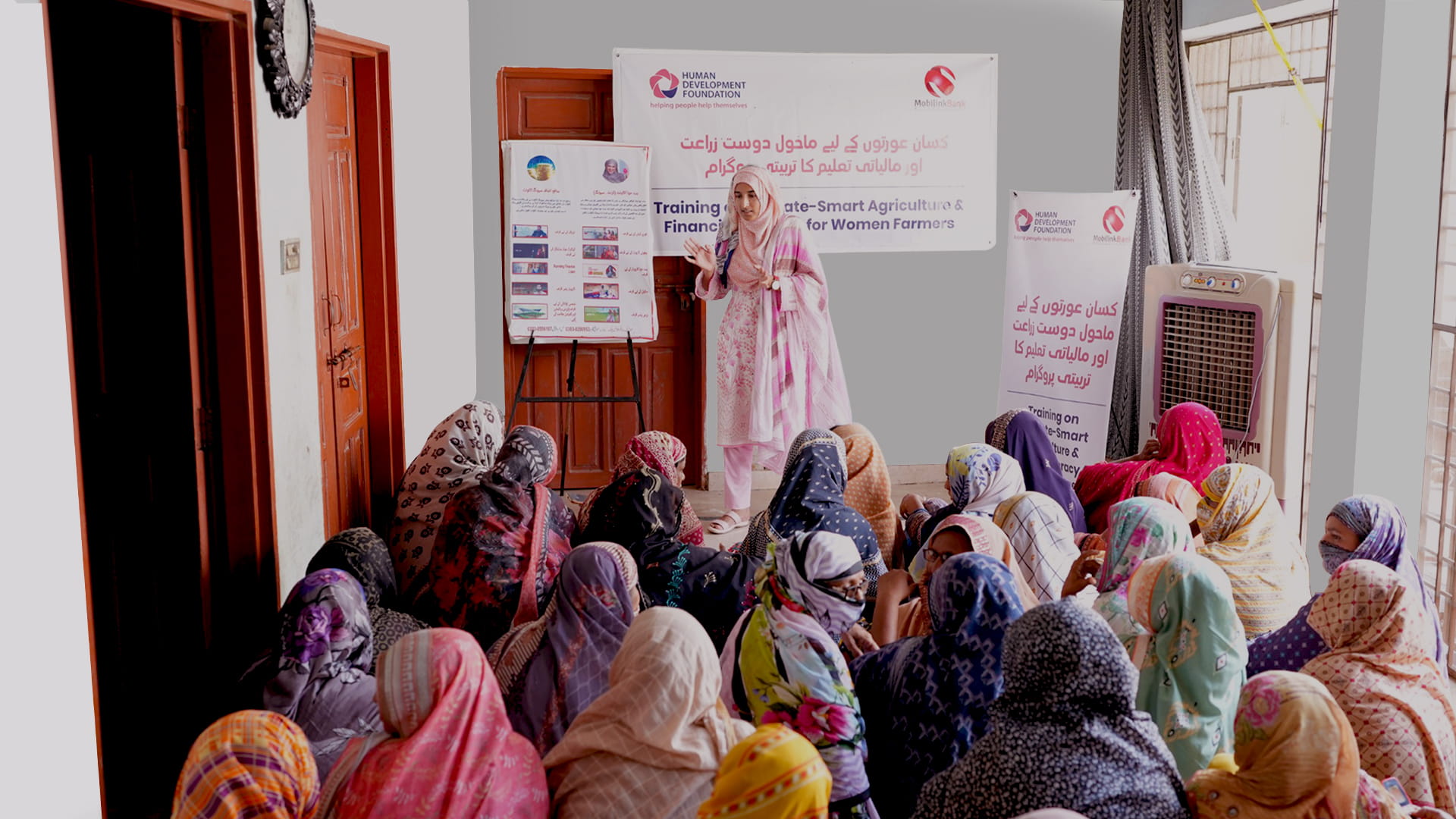 Training on Climate-Smart Agriculture and Financial Literacy for Women Farmers